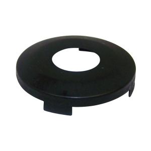 door lock cylinder bezel in black