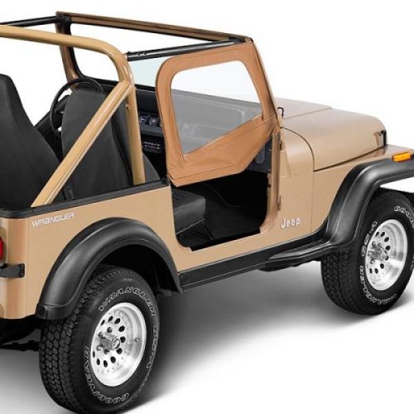 Upper Door Skins Pair Spice 1997-2006 Jeep Wrangler TJ & Wrangler Unlimited TJL