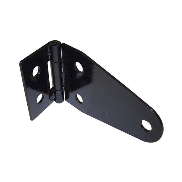 Hood Hinge in Black for Jeep CJ Series 1987-1995 and YJ 1955-1986