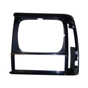 HEADLAMP BEZEL XJ 93-96 BLK LH
