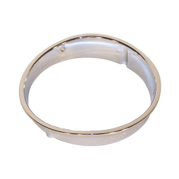 BEZEL RH TJ 97-06  CHROME