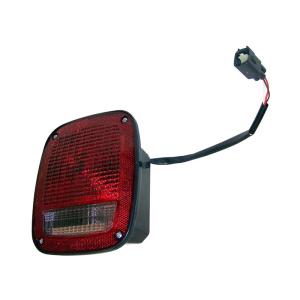 TAIL LAMP  TJ [RH] BLK 91-97