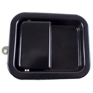Full Steel Door Handle Passenger Side in Black for 1997-1906 Jeep Wrangler TJ and Unlimited