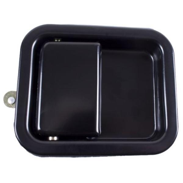 Full Steel Door Handle Passenger Side in Black for 1997-1906 Jeep Wrangler TJ and Unlimited