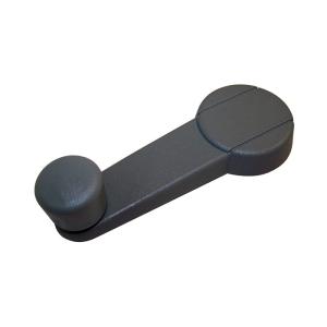 Manual Window Handle in Charcoal for 84-96 Jeep Cherokee XJ and 93-96 Grand Cherokee ZJ