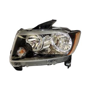 headlamp lh compass