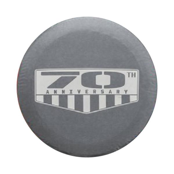Tire Cover Black Denim for Jeep JK 2007-2018