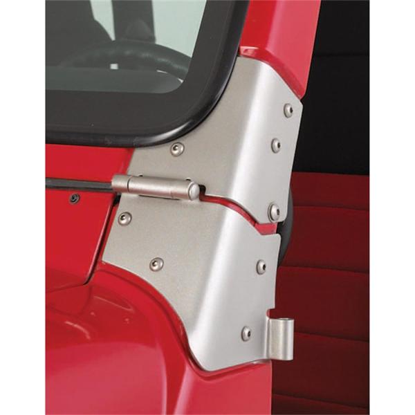 WINDSHIELD HINGE BRKT [JK] BLK - Image 2
