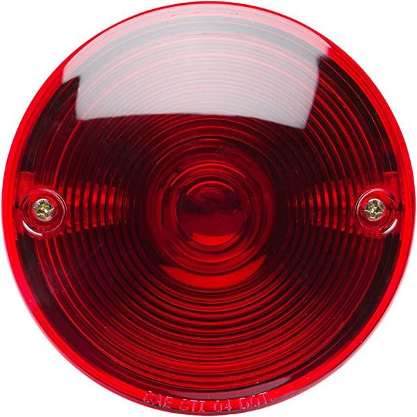 Replacemenet Round Tail Light Assembly - Right Side For 45-75 Jeep Willys, CJ MODELS