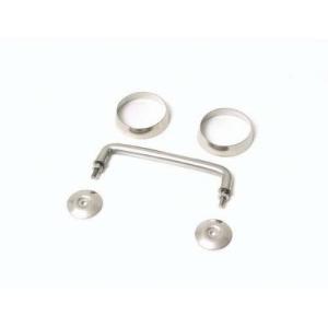 Hood Tie Down Kit in Stainless Steel for 1997-2006 Jeep Wrangler TJ & Unlimited