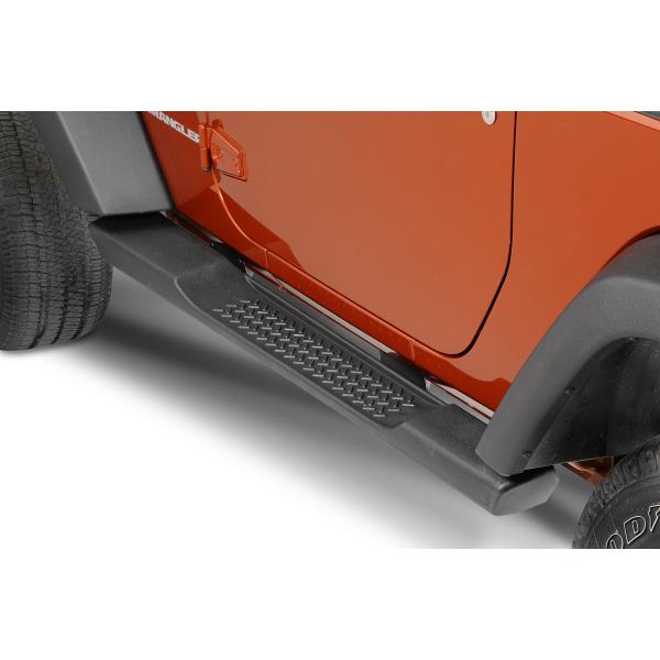 Factory Style Side Steps for Jeep Wrangler JK 2007-2018 2-Door