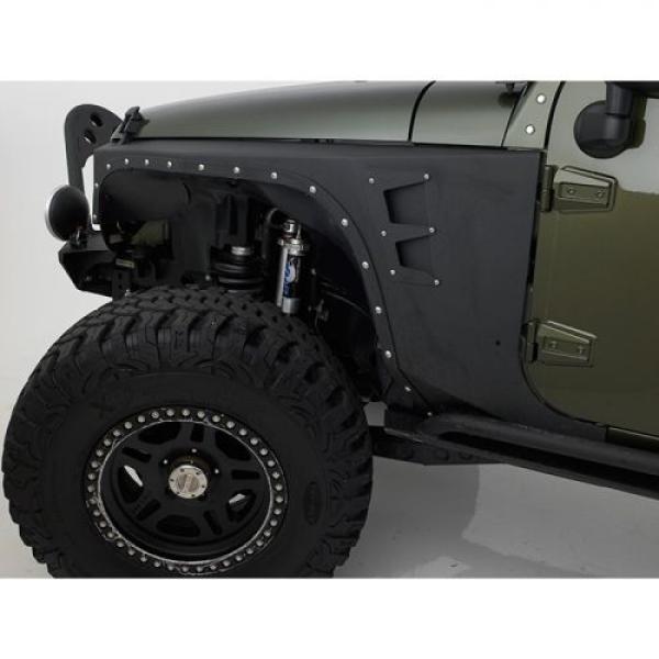 Smittybilt XRC Armor Front Fender Kit 2 Pieces 2007-2018 Jeep Wrangler JK & Wrangler Unlimited JK