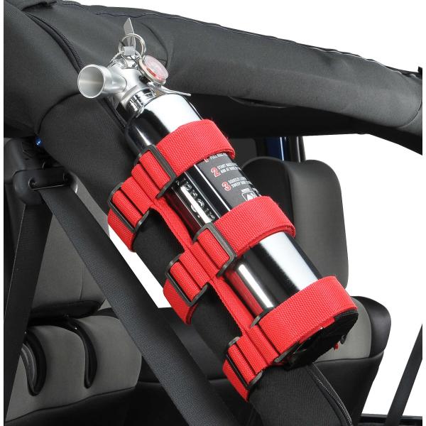 HOLDER FIRE EXTINGUISHER BLACK