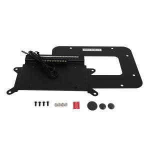 BACKSIDE LIC PLATE MT w/led BK