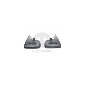 Rear Spalsh Guards with Jeep logo Black 2007-2010 Jeep Patriot MK