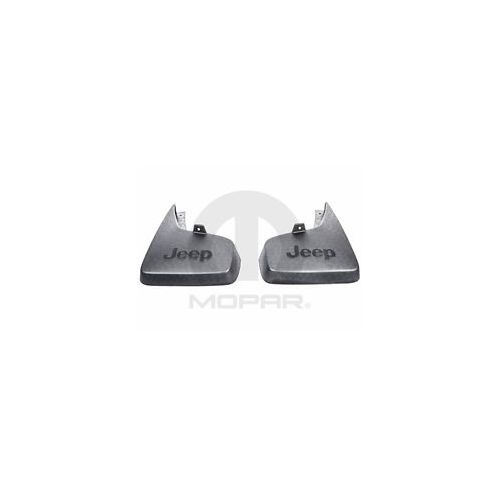 Rear Spalsh Guards with Jeep logo Black 2007-2010 Jeep Patriot MK