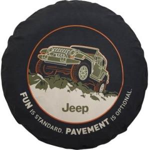 TIRE COVER BLK 255/70-75 17, 18