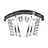 3 inch lift kit rr springs for jeep cherokee xj 2wd, 4wd 1984-2001