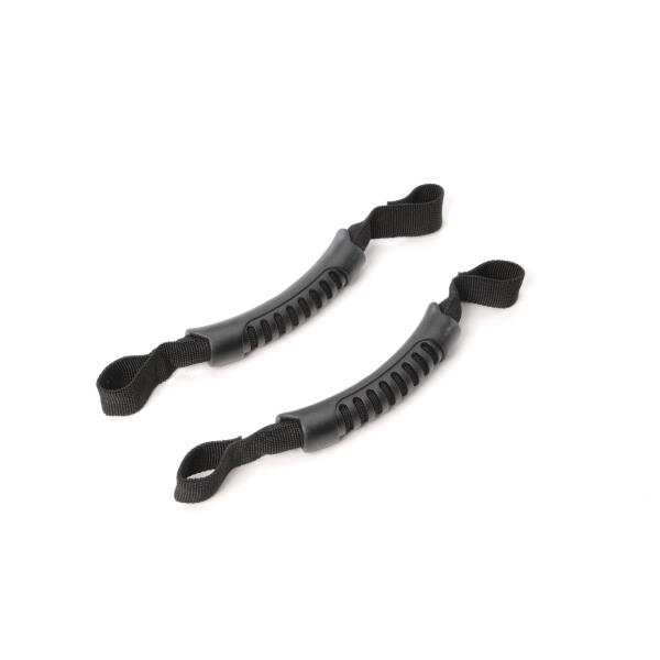 Rear Seat Grab Handles in Black Jeep Wrangler JL, JK and Gladiator JT 2007-2023 - Image 3