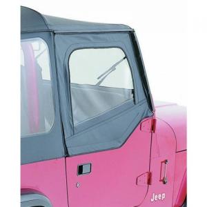 Rampage Door Skin Set Black Denim 1987-1995 Jeep Wrangler YJ