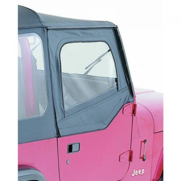 Rampage Door Skin Set Black Denim 1987-1995 Jeep Wrangler YJ