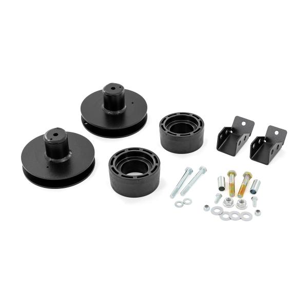 2in spacer lift kit with shock relocation brackets