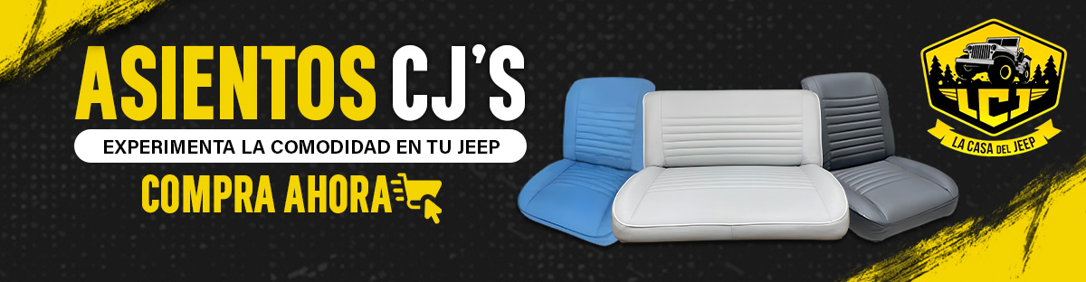 ASIENTOS C-5, CJ-7, CJ-8 SCRAMBLER OEM STYLES