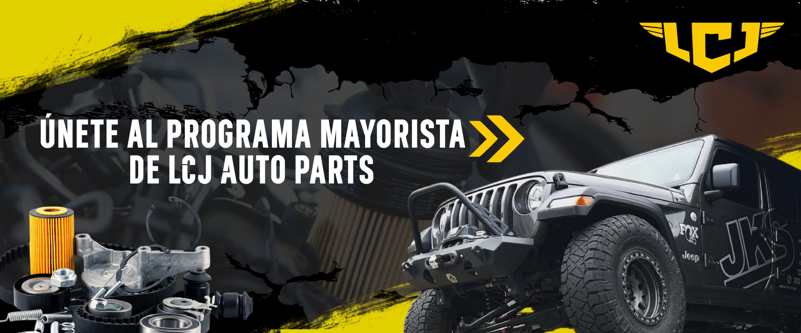 Únete al programa mayorista de LCJ AUTO PARTS
