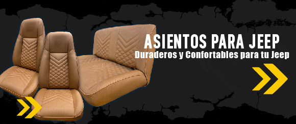 asientos para jeep