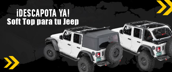 soft top para tu jeep