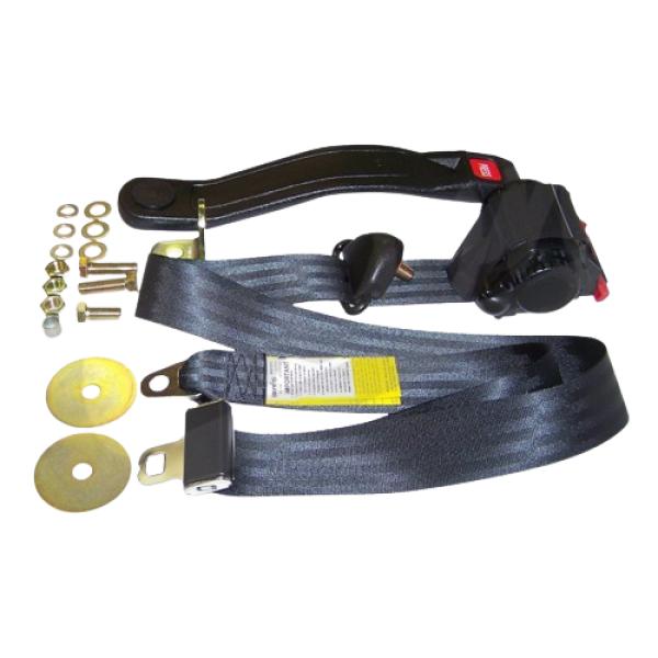SEATBELT 3 POINT BLK [OEM]