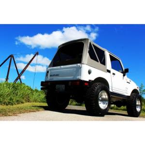 SOFT TOP Tinted for 1986-1995 SUZUKI SAMURAI GRAY COLOR