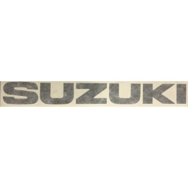 TAILGATE STICKER DECAL EMBLEM SUZUKI BLACK SUZUKI SAMURAI 1986-1995