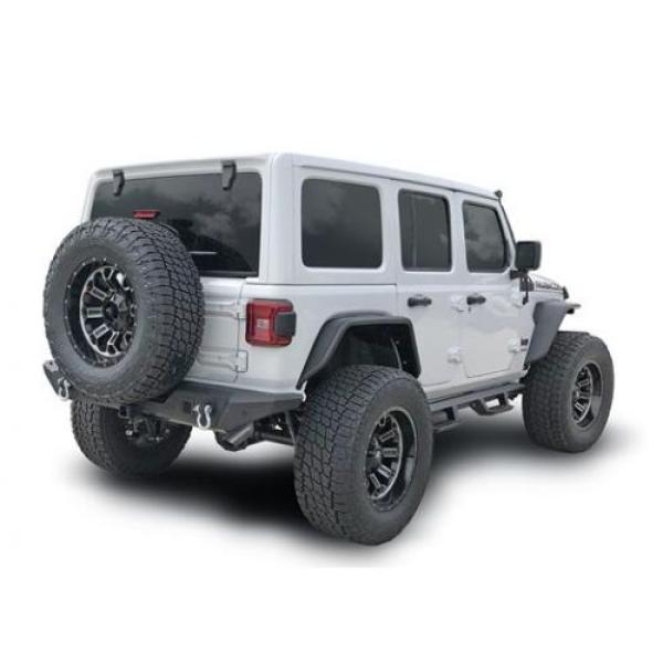 Trail FX JL06T Rear Bumper with 2 inch Hitch Receiver