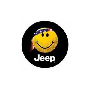 Tire Cover Blk Dnm for Jeep Wrangler JK & Unlimited (2007-2016)