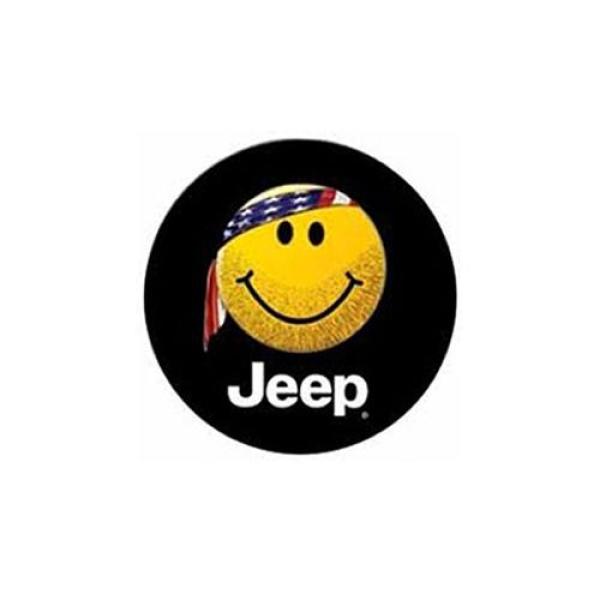 Tire Cover Blk Dnm for Jeep Wrangler JK & Unlimited (2007-2016)