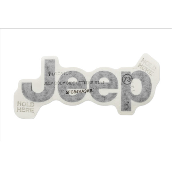 Jeep Lettering for Jeep Wrangler TJ and Unlimited 1997-2006 - Image 5