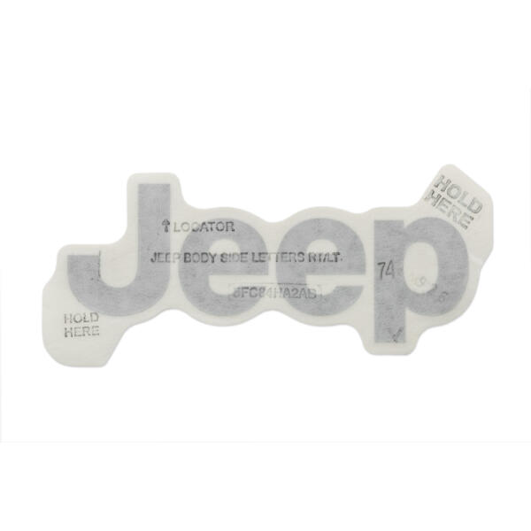 Jeep Lettering for Jeep Wrangler TJ and Unlimited 1997-2006 - Image 4