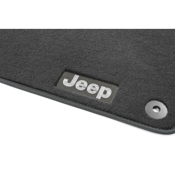 Carpeted Floor Mats in Black for Jeep Wrangler JL Unlimited 2018-2024 - Image 7