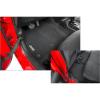 Carpeted Floor Mats in Black for Jeep Wrangler JL Unlimited 2018-2024