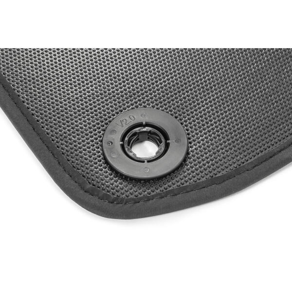 Carpeted Floor Mats in Black for Jeep Wrangler JL Unlimited 2018-2024 - Image 6