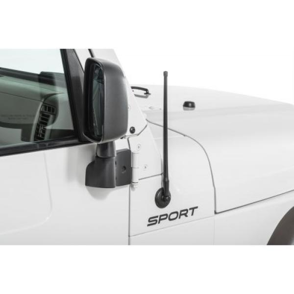 Rugged Ridge Stubby Reflex Antenna 6" Length; 2018 Jeep Wrangler Unlimited JL (4 Doors) - Rugged Ridge