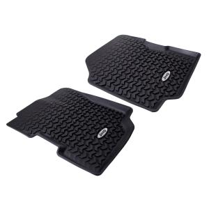 Floor Liners, Front, Black, Je