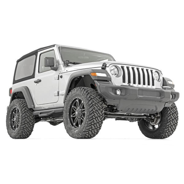 Nerf Steps Full Length 2 Door for Jeep Wrangler JL 4WD 2018-2023 - Image 4