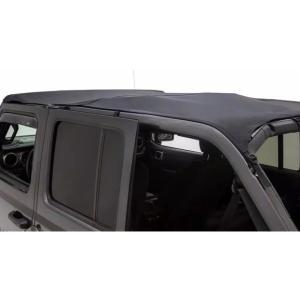 Savannah Brief Top in Black Diamond Sailcloth for 20-22 Jeep Gladiator JT