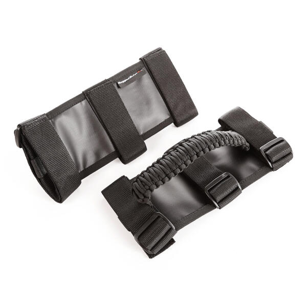 Paracord Grab Handles in Gray for Jeep Wrangler and Gladiator JT 1997-2023 - Image 11