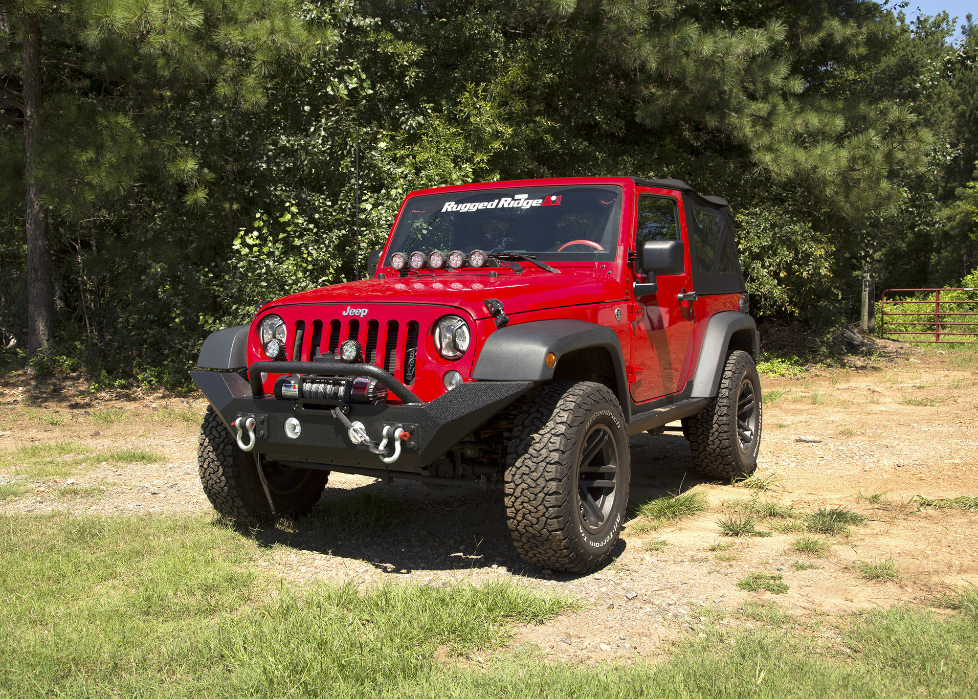 Spartan Front Bumper with High Clearance Ends and Overrider for Jeep Wrangler JK 2007-2018 - Image 6
