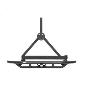 RRC REAR BUMPER W/ TIRE CARRIER YJ TJ 87-06 BLK TEXTURED