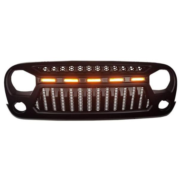 Dragon Grille with Led for 2007-2018 Jeep Wrangler JK
