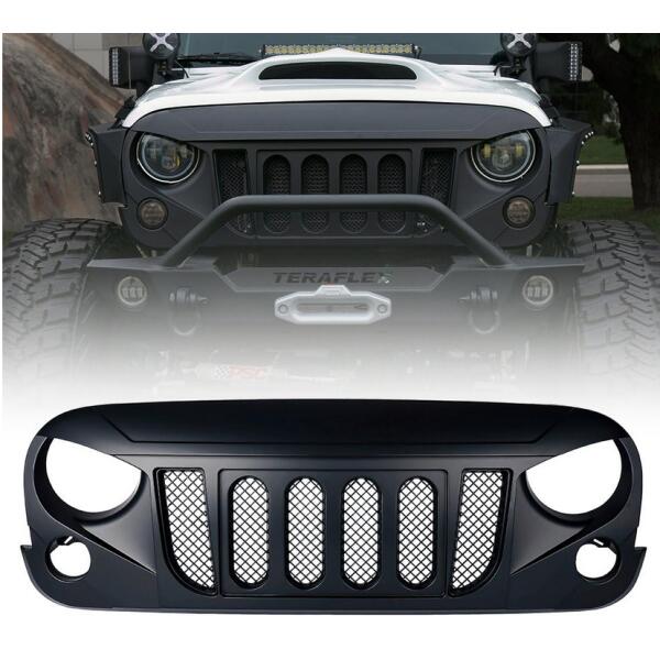 Furious Grille Transformer With Mesh For 2007-2018 Jeep Wrangler JK - Image 2